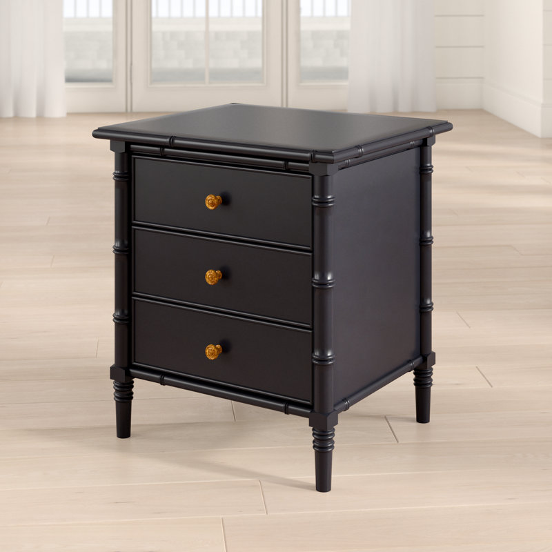 Joss & Main Bombay 3 Drawer Nightstand & Reviews Wayfair.ca